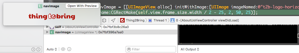Preview UIImage in XCode